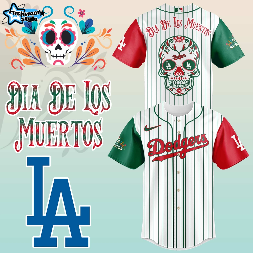 Los Angeles Dodgers x Dia De Los Muertor 2025 Baseball Jersey Los Angeles Dodgers x Dia De Los Muertor 2025 Baseball Jersey