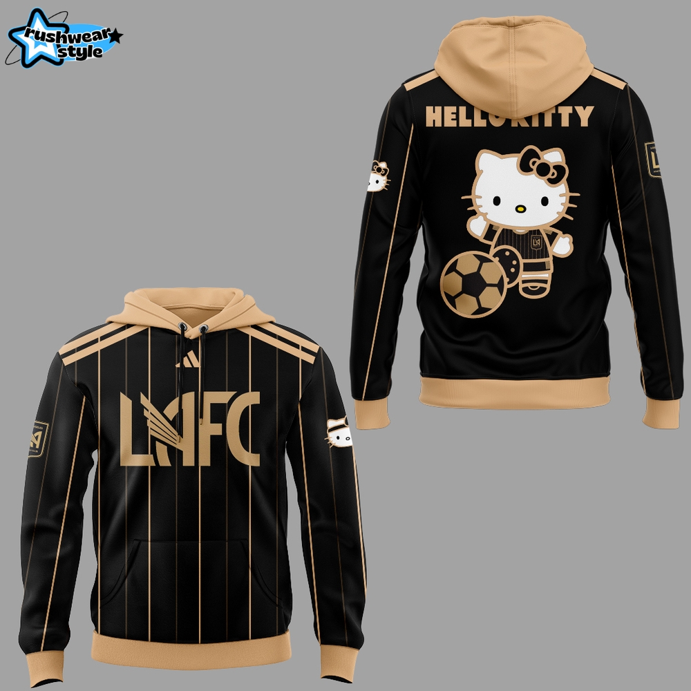 Los Angeles FC x Hello Kitty Night 2025 Premium Black Hoodie Set Los Angeles FC x Hello Kitty Night 2025 Premium Black Hoodie Set
