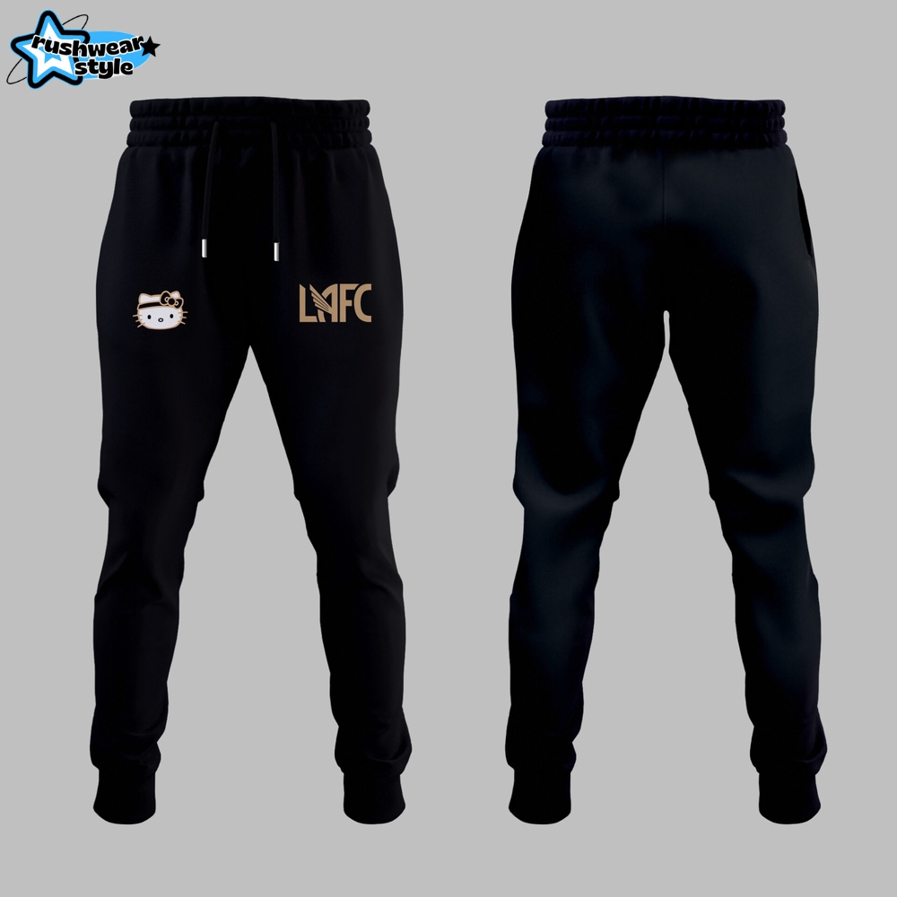 Los Angeles FC x Hello Kitty Night 2025 Premium Black Hoodie Set Los Angeles FC x Hello Kitty Night 2025 Premium Black Hoodie Set