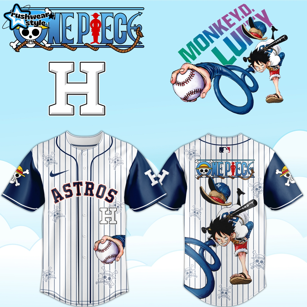 MLB Houston Astros x One Piece Limited Baseball Jersey 2025 MLB Houston Astros x One Piece Limited Baseball Jersey 2025