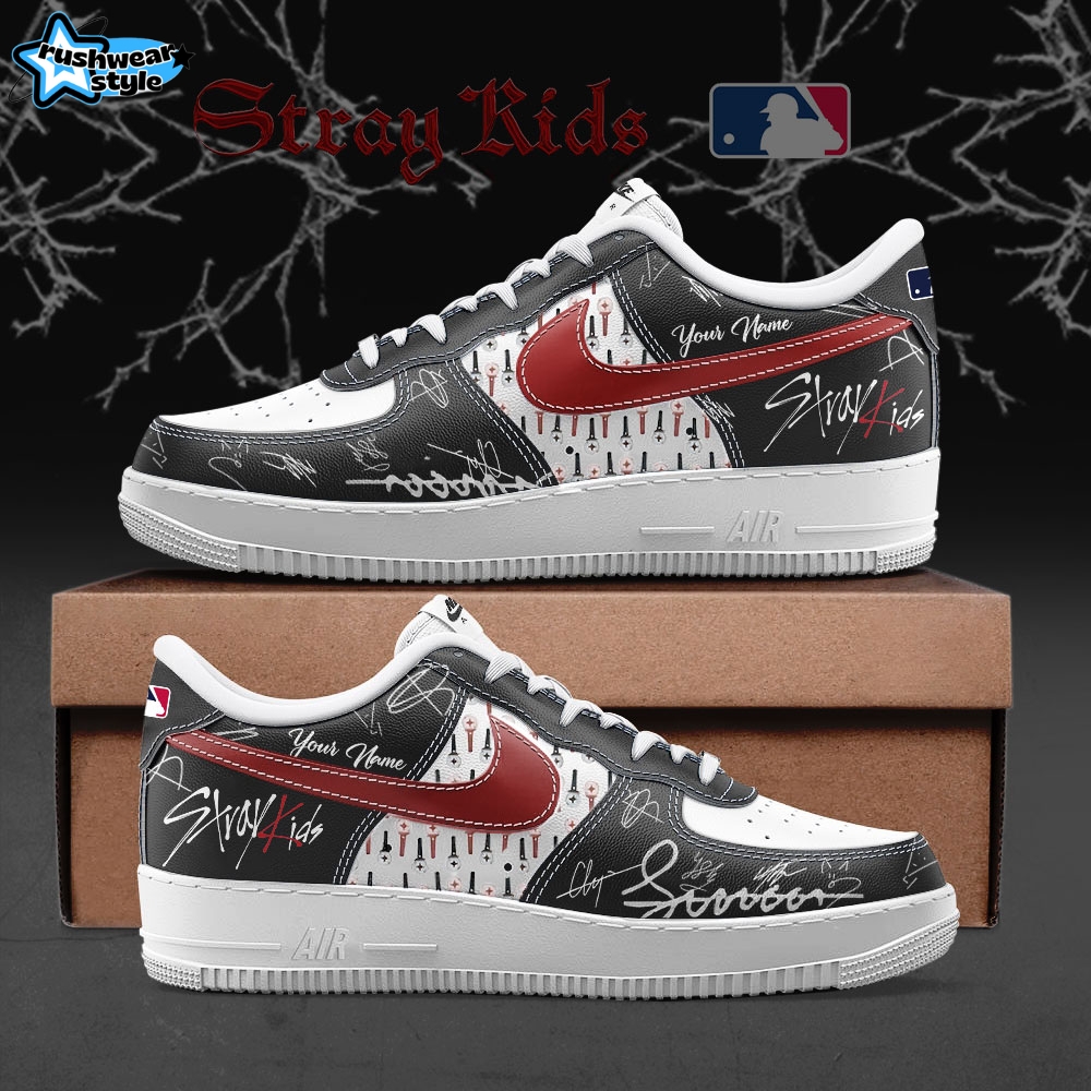 MLB x Stray Kids Dominate World Tour 2025 Limited Air Force 1 Sneakers MLB x Stray Kids Dominate World Tour 2025 Limited Air Force 1 Sneakers