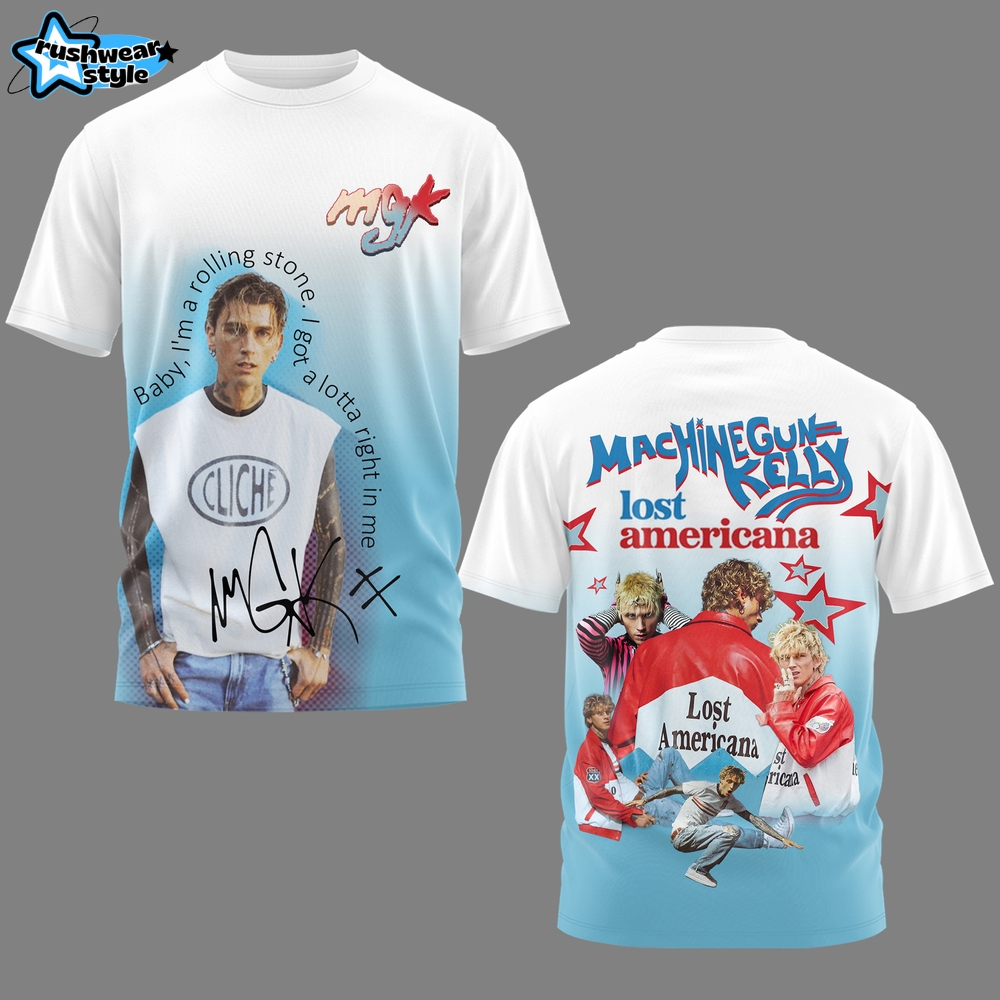 Machine Gun Kelly "Lost Americana" Special Tee Machine Gun Kelly "Lost Americana" Special Tee