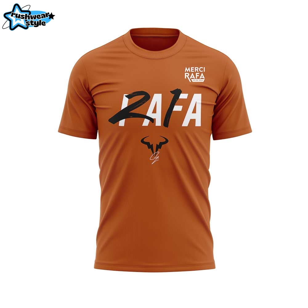 Merci Rafa Nadal The legend Special Orange Tee Merci Rafa Nadal The legend Special Orange Tee