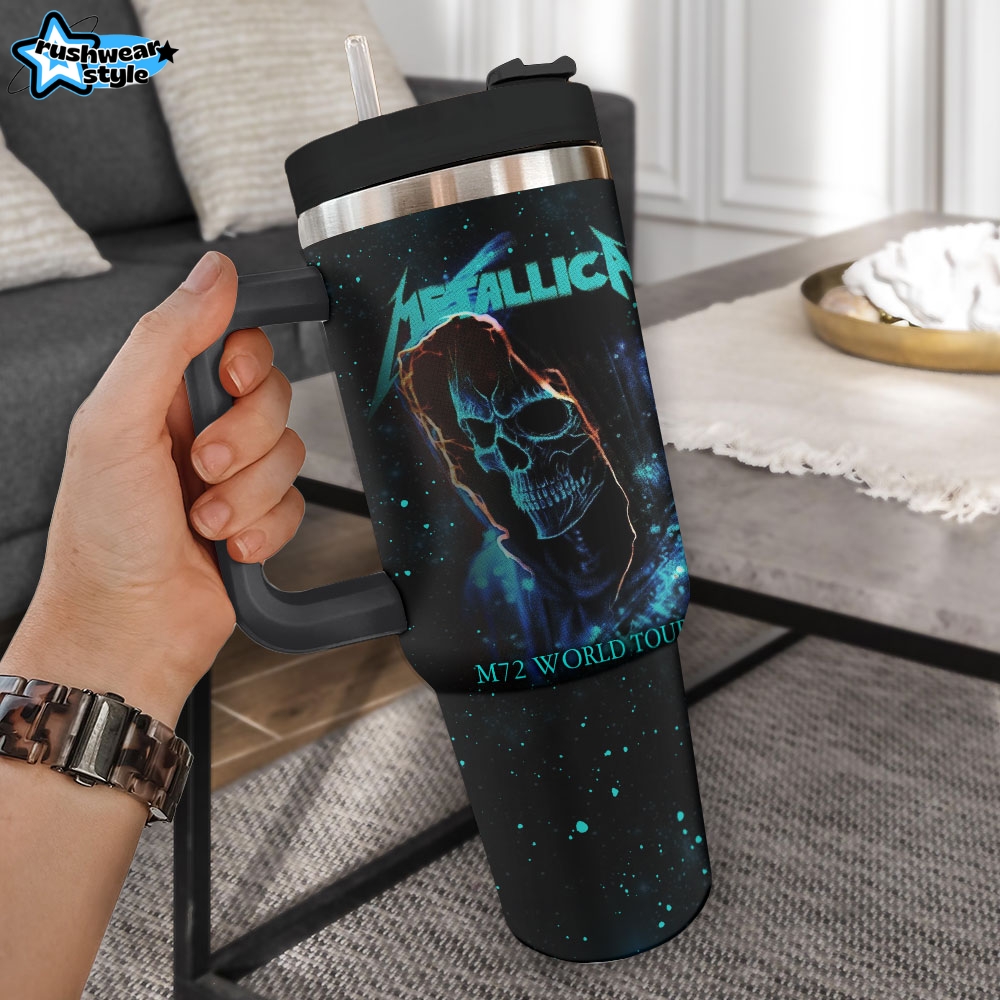 Metallica M72 World Tour 2025 Stanley Tumbler Metallica M72 World Tour 2025 Stanley Tumbler