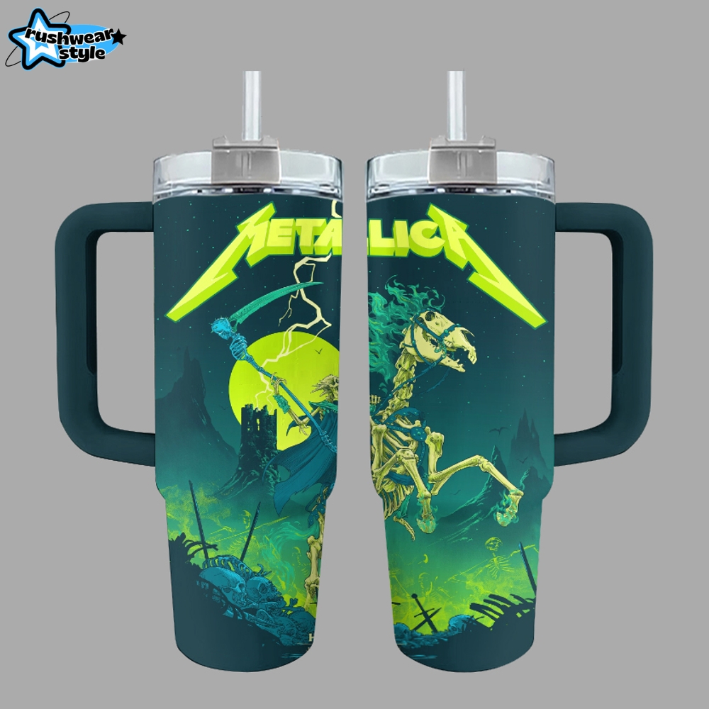 Metallica M72 World Tour Houston 2025 Limited Stanley Tumbler Metallica M72 World Tour Houston 2025 Limited Stanley Tumbler