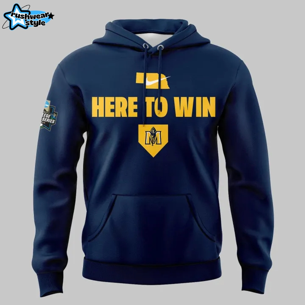 Murray State Racers Baseball "HERE TO WIN" Special Hoodie Murray State Racers Baseball "HERE TO WIN" Special Hoodie