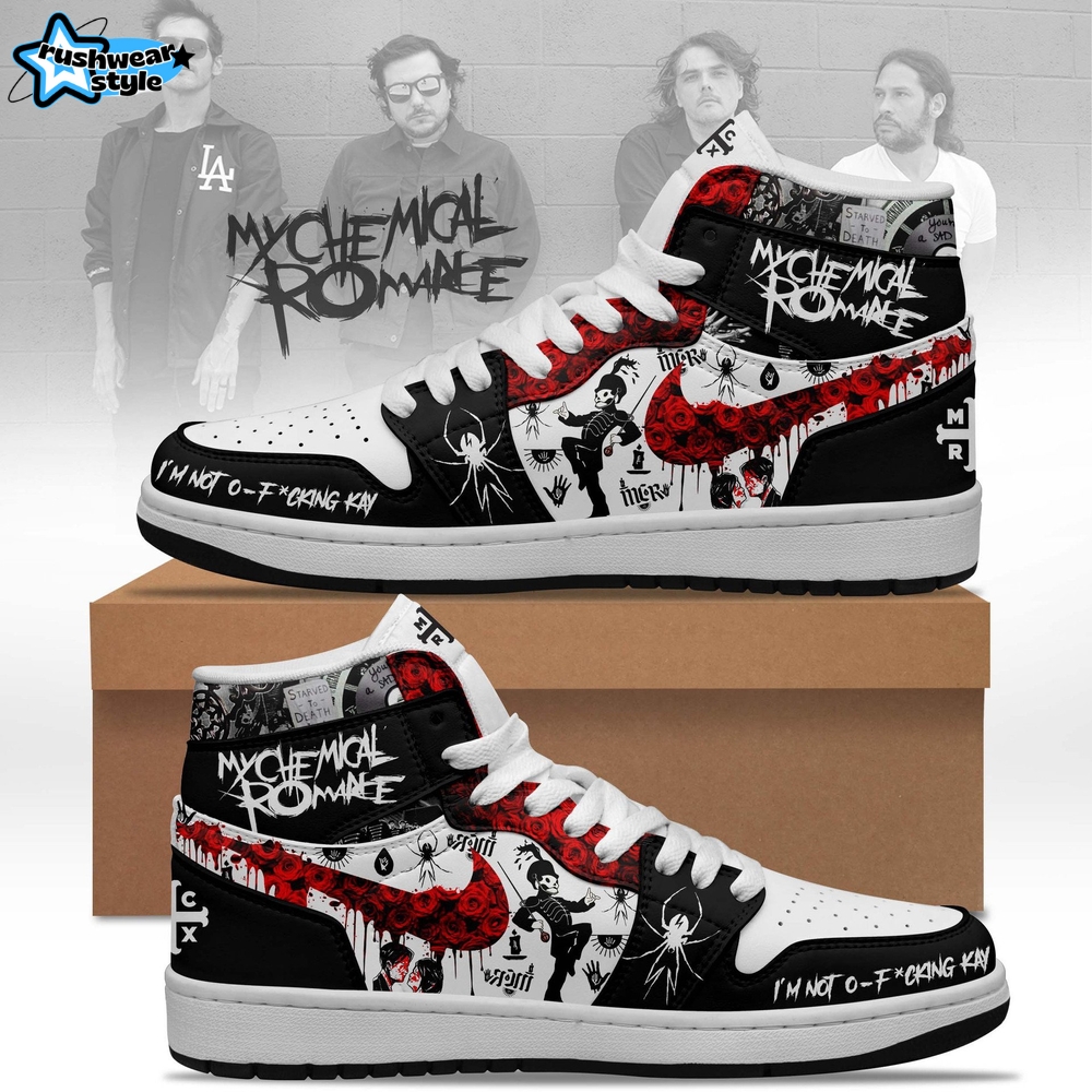 My Chemical Romance Limited Edition Air Jordan 1 Shoes My Chemical Romance Limited Edition Air Jordan 1 Shoes