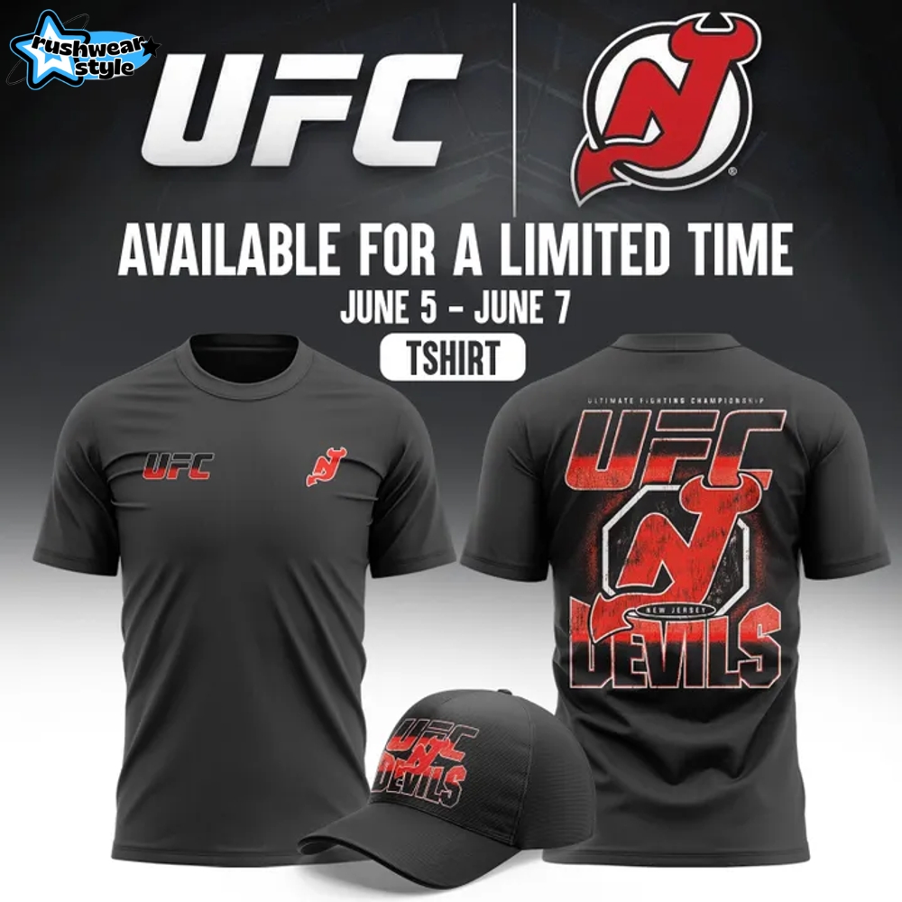 New Jersey Devils x UFC 2025 Limited Edition Shirt New Jersey Devils x UFC 2025 Limited Edition Shirt