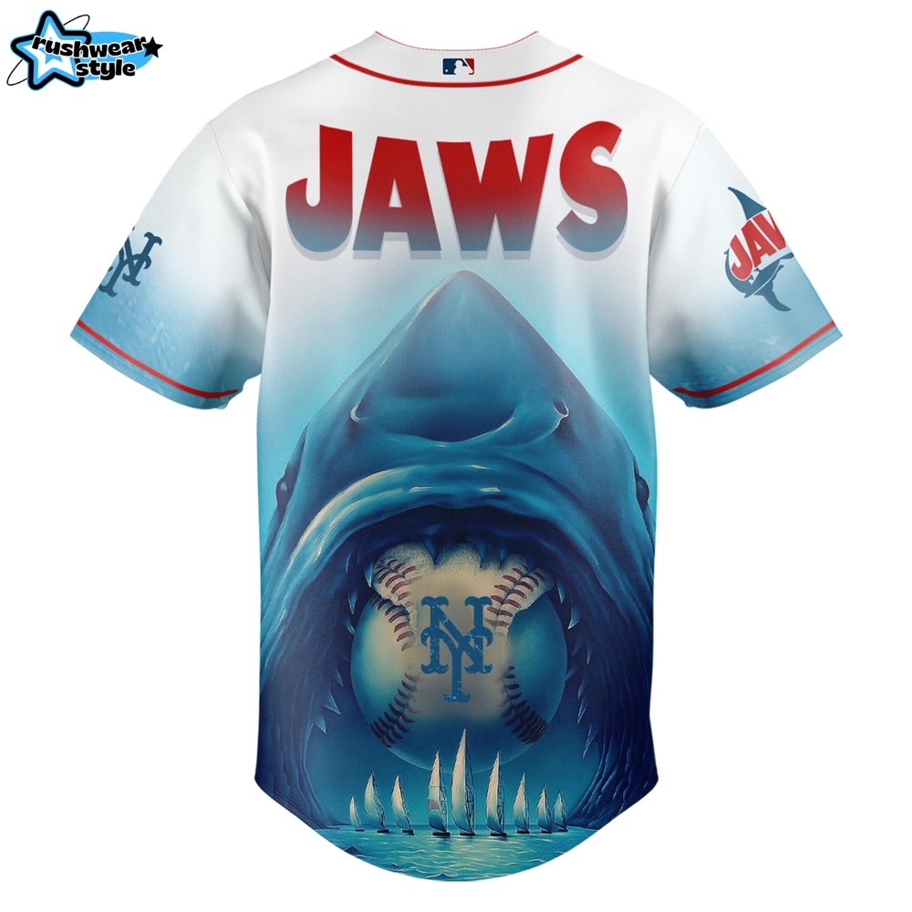 New York Mets MLB x JAWS 50th Anniversary Jersey 2025 New York Mets MLB x JAWS 50th Anniversary Jersey 2025