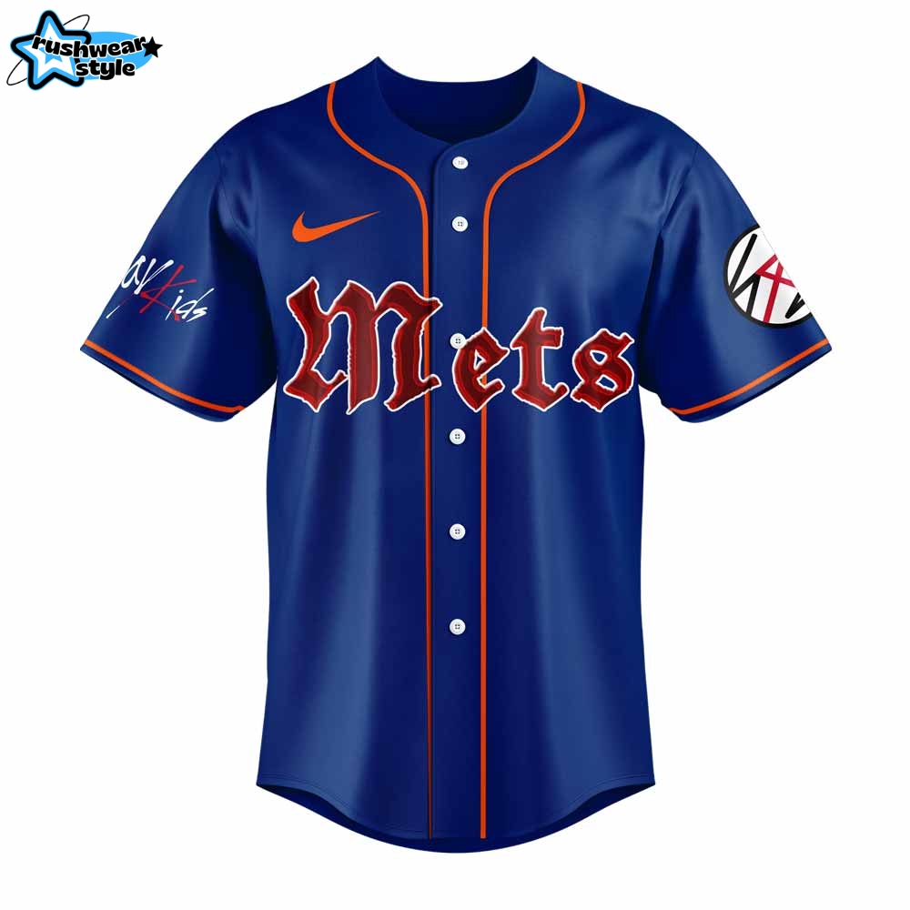 New York Mets x ATE Show Signature Limited Edition Navy Jersey New York Mets x ATE Show Signature Limited Edition Navy Jersey