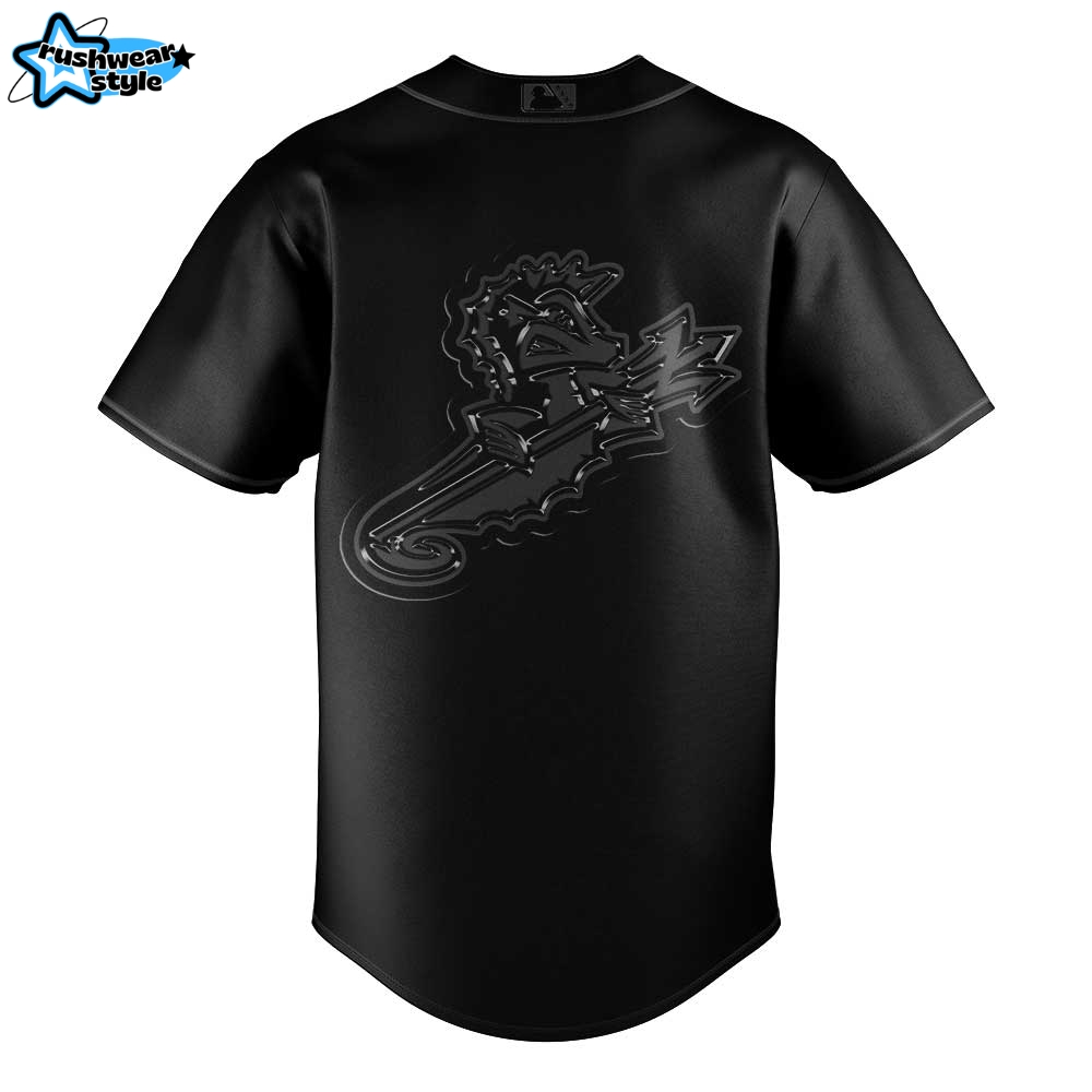 Norfolk Tides x Back In Black 2025 Baseball Jersey Norfolk Tides x Back In Black 2025 Baseball Jersey