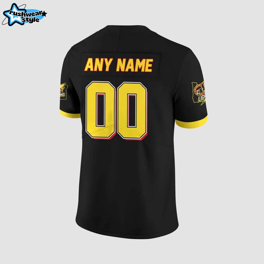 Oregon Lightning Limited Edition Custom Football Jersey Oregon Lightning Limited Edition Custom Football Jersey