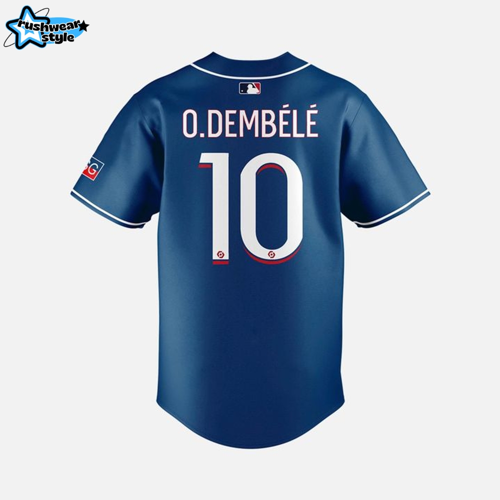 Paris Saint-Germain x MLB Club World Cup Game Road Baseball Jersey Paris Saint-Germain x MLB Club World Cup Game Road Baseball Jersey