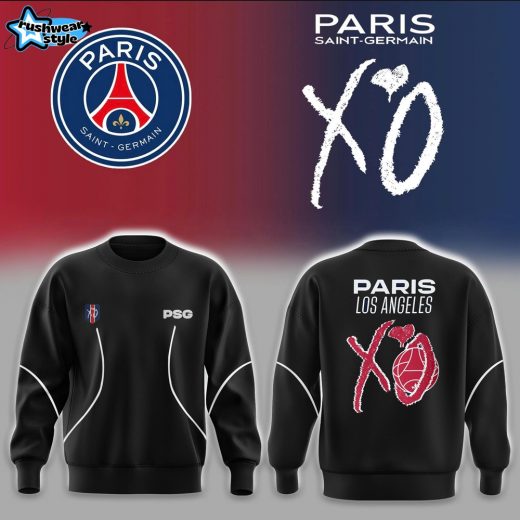 Paris Saint-Germain x XO Special Edition Black Sweatshirt
