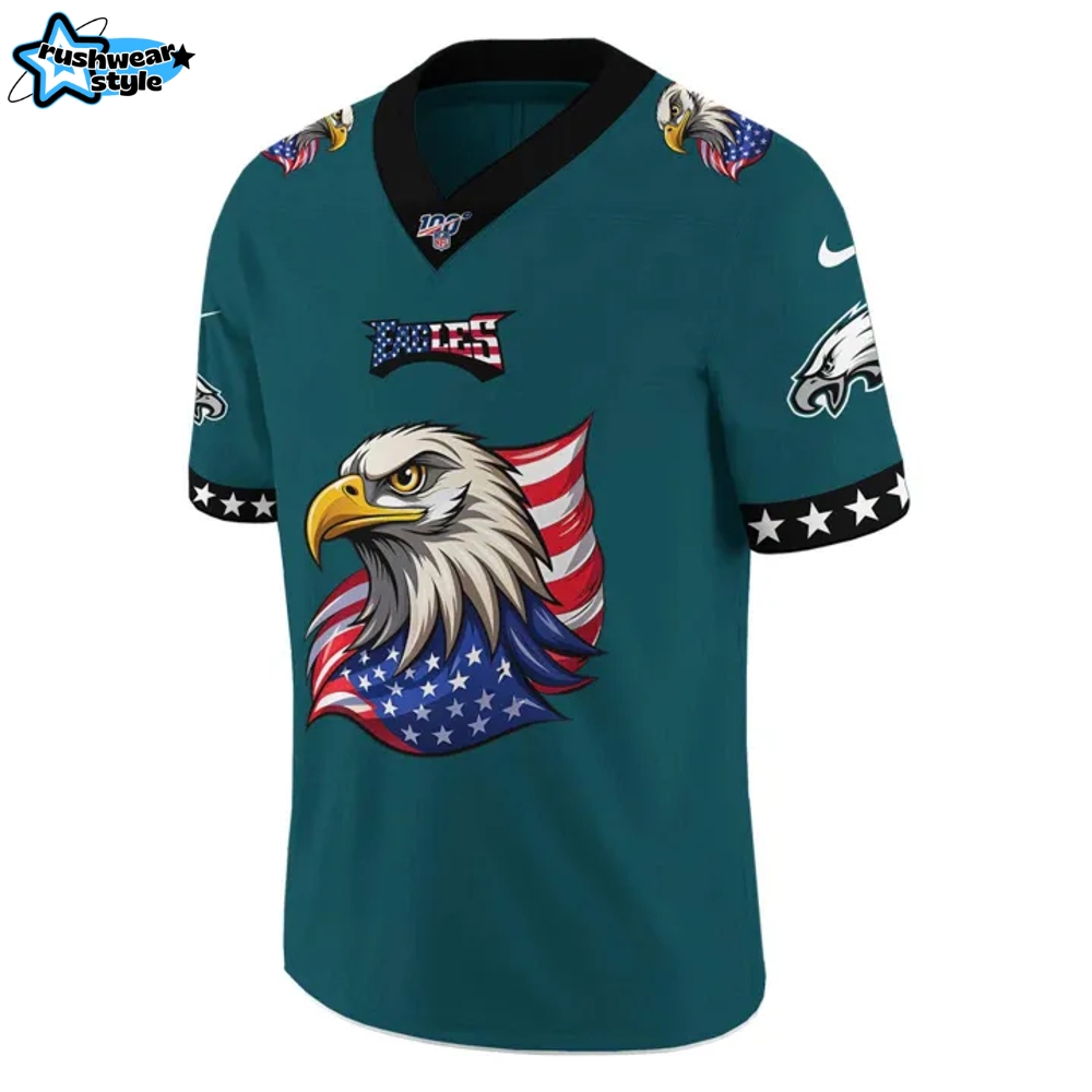 Philadelphia Eagles 2025 Happy Independence Day Special Edition Football Jersey Philadelphia Eagles 2025 Happy Independence Day Special Edition Football Jersey