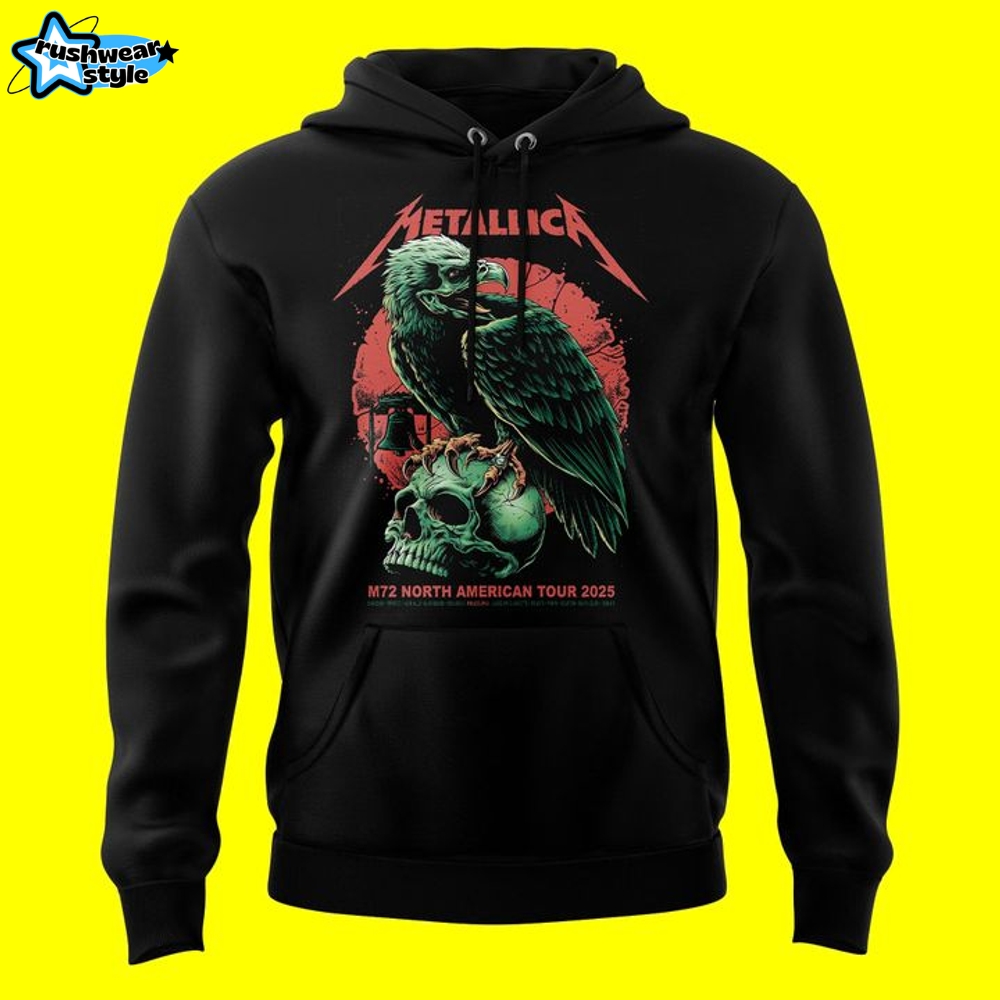 Philadelphia Eagles x Metallica M72 World Tour "TAKEOVER" Special Hoodie Philadelphia Eagles x Metallica M72 World Tour "TAKEOVER" Special Hoodie