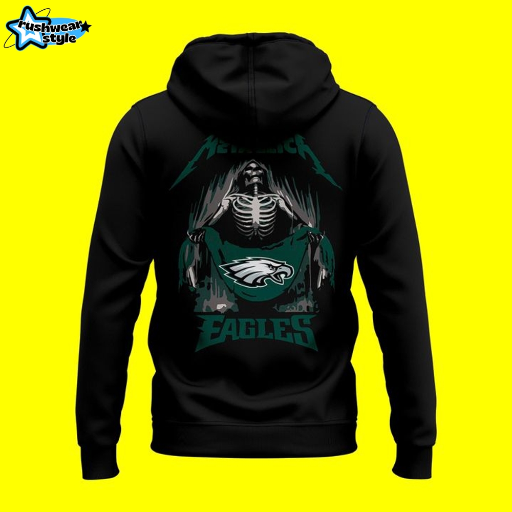 Philadelphia Eagles x Metallica M72 World Tour "TAKEOVER" Special Hoodie Philadelphia Eagles x Metallica M72 World Tour "TAKEOVER" Special Hoodie