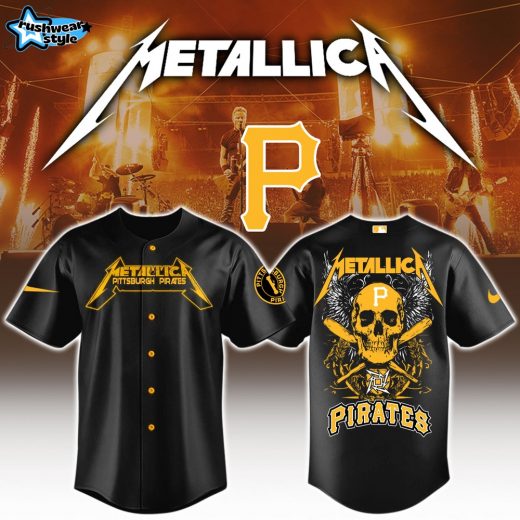 Pittsburgh Pirates MLB x Metallica Jersey Limited Edition