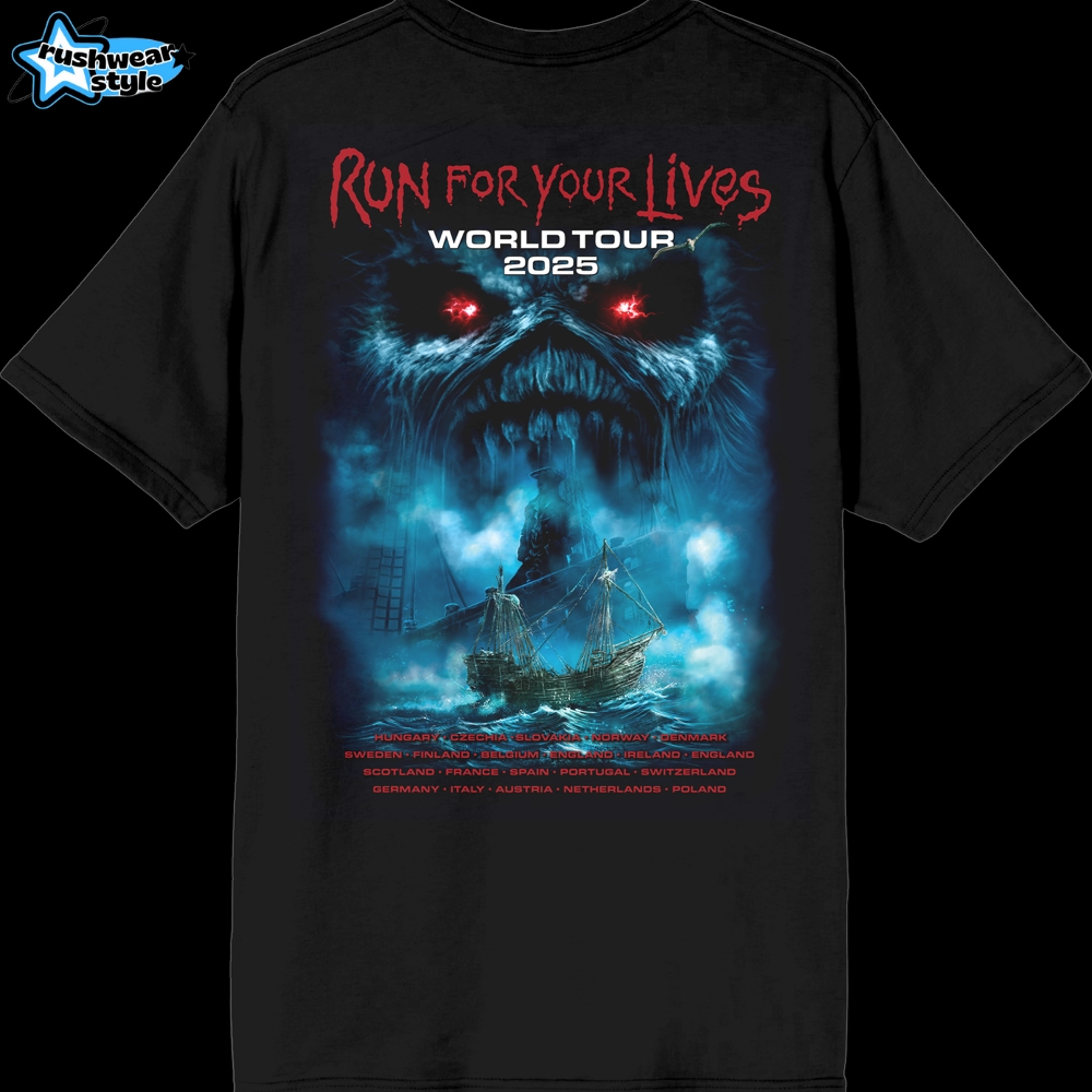Powerslave Mariner 2025 Tour Tee Powerslave Mariner 2025 Tour Tee