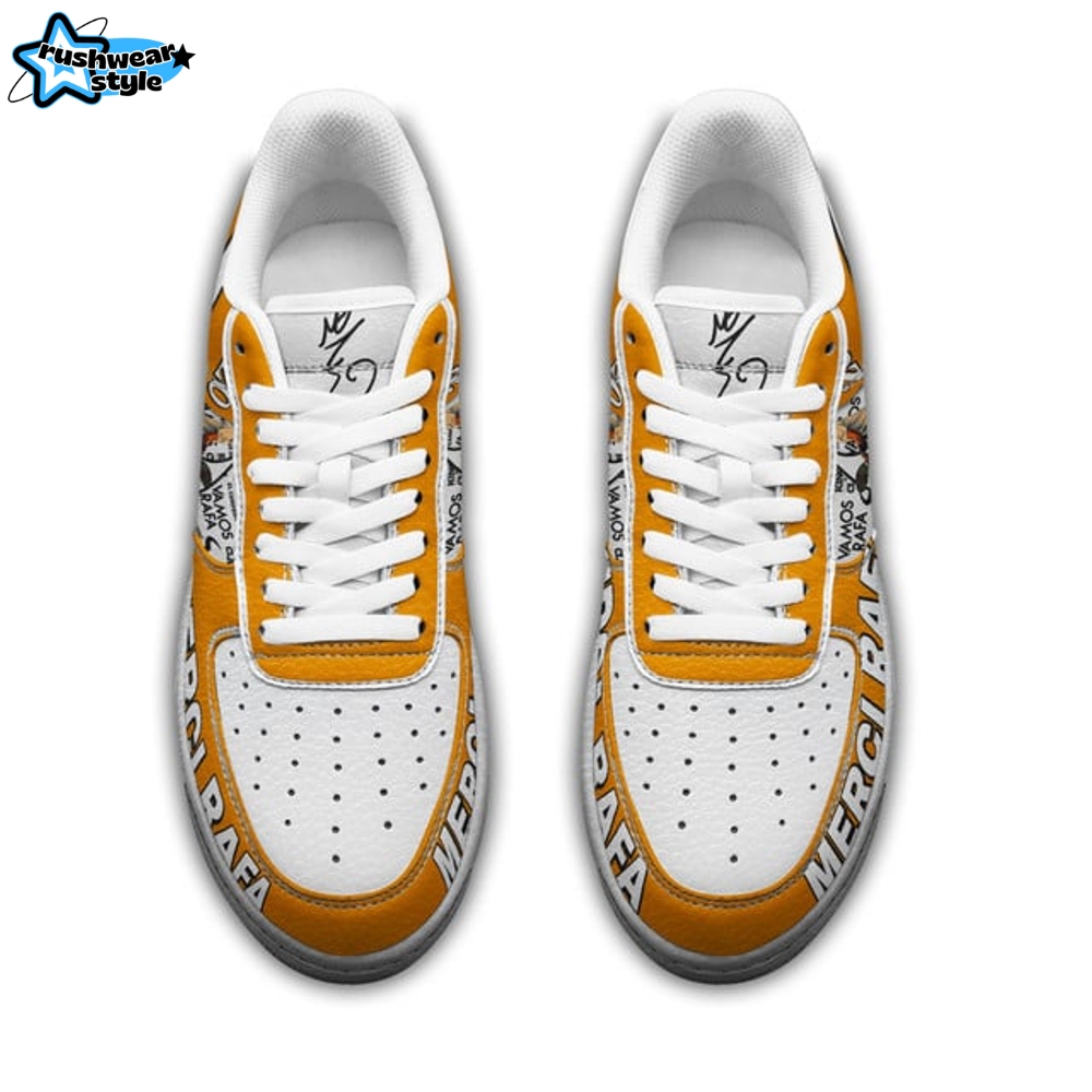 Rafael Nadal "Merci Rafa" Special Air Force 1 Sneaker Rafael Nadal "Merci Rafa" Special Air Force 1 Sneaker