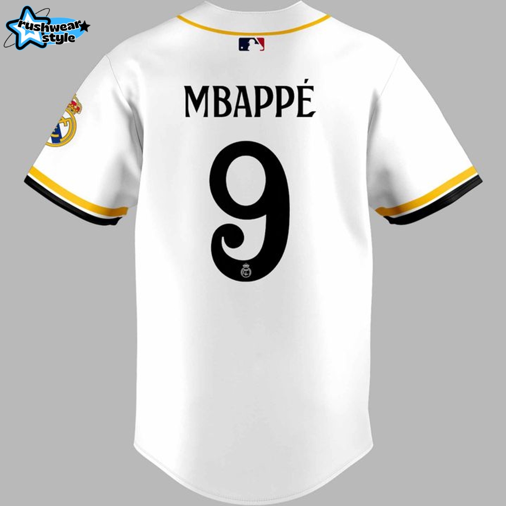 Real Madrid x MLB Club World Cup Limited Baseball Jersey 2025 Real Madrid x MLB Club World Cup Limited Baseball Jersey 2025