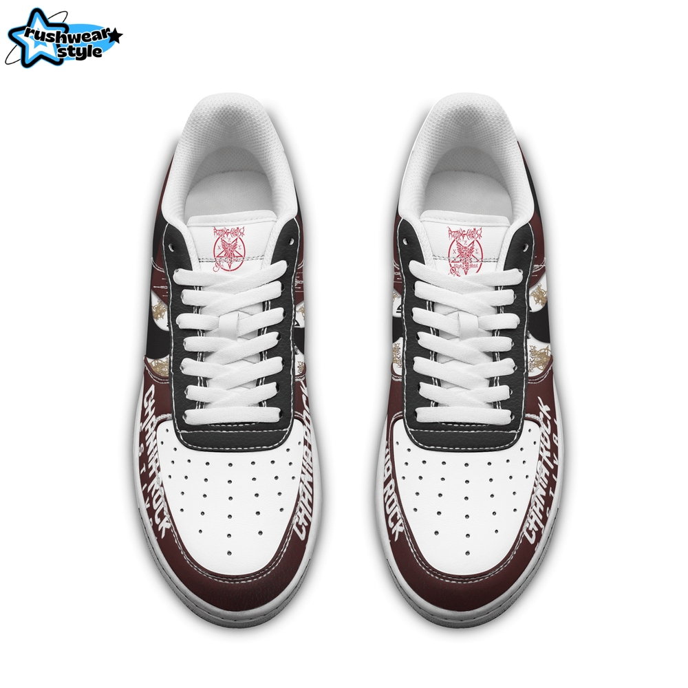 Rotting Christ Chania Rock Festival Limited Edition Air Force 1 Sneaker Rotting Christ Chania Rock Festival Limited Edition Air Force 1 Sneaker