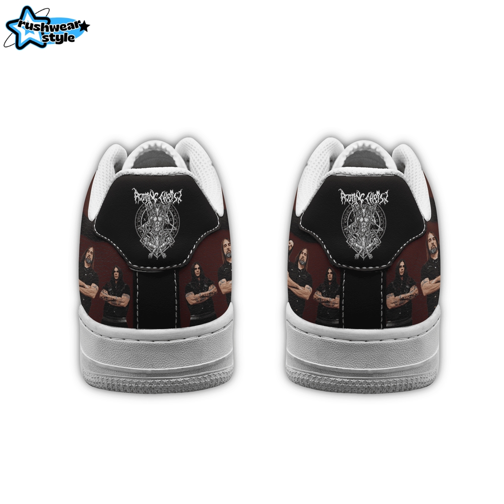 Rotting Christ Chania Rock Festival Limited Edition Air Force 1 Sneaker Rotting Christ Chania Rock Festival Limited Edition Air Force 1 Sneaker