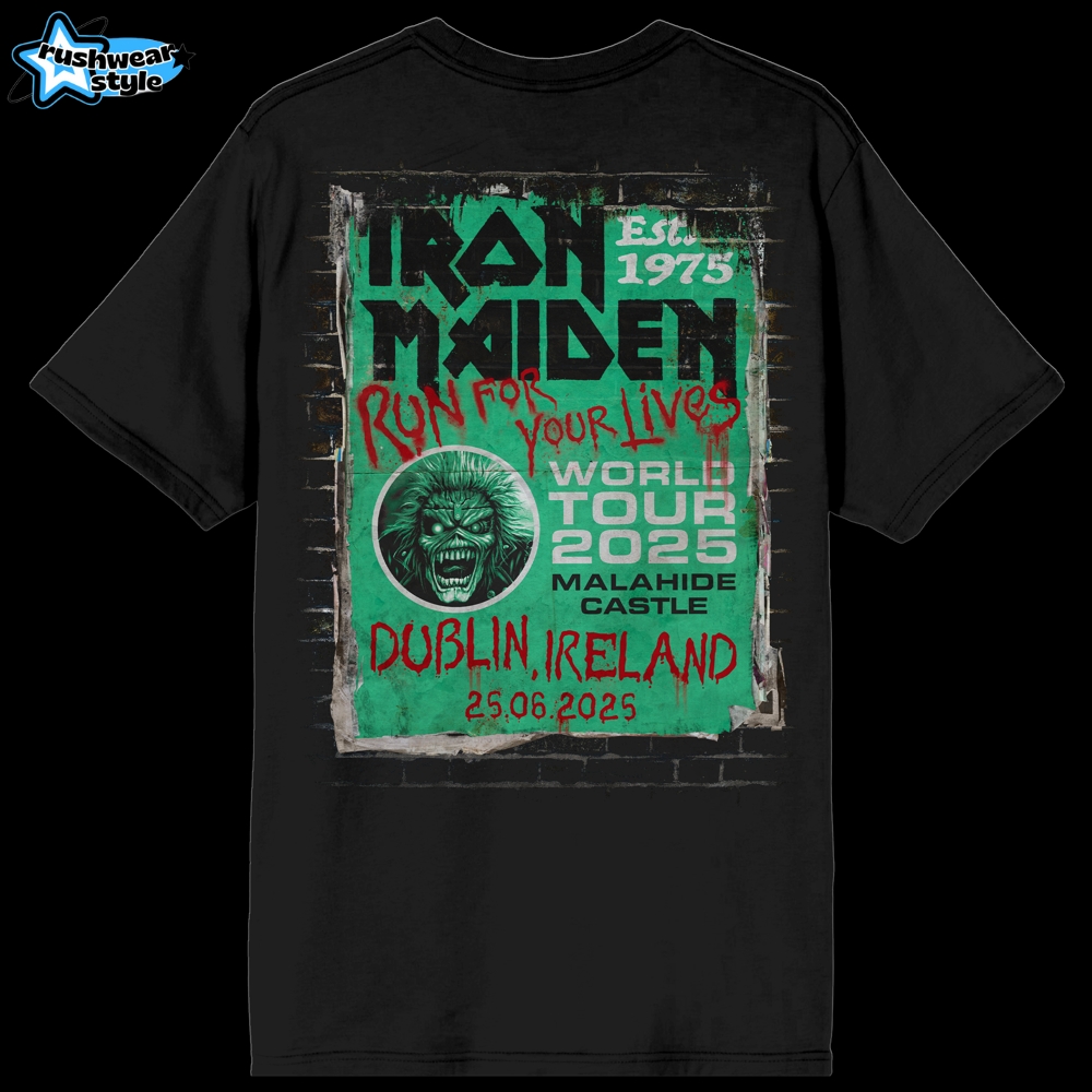 Run For Your Lives 2025 Tour Dublin Tee Run For Your Lives 2025 Tour Dublin Tee