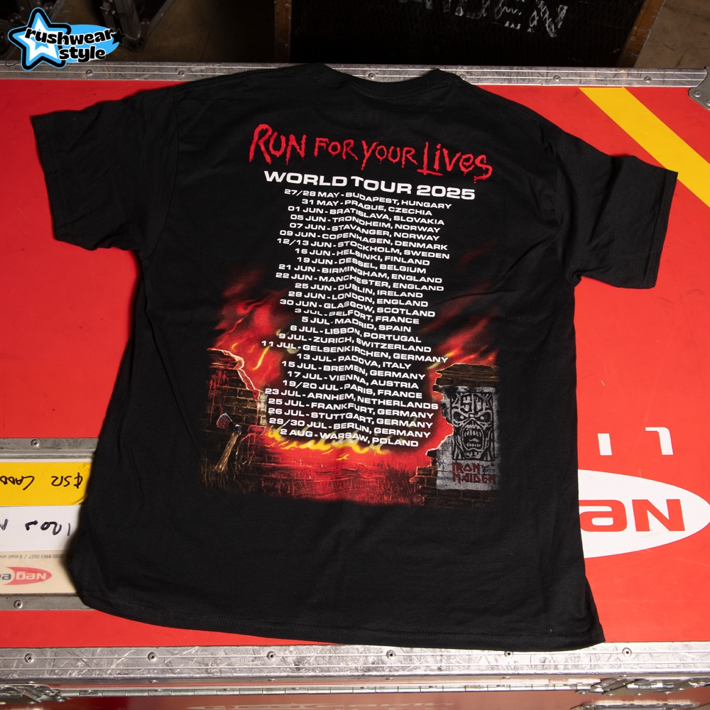 Run For Your Lives 2025 Tour Tee Run For Your Lives 2025 Tour Tee