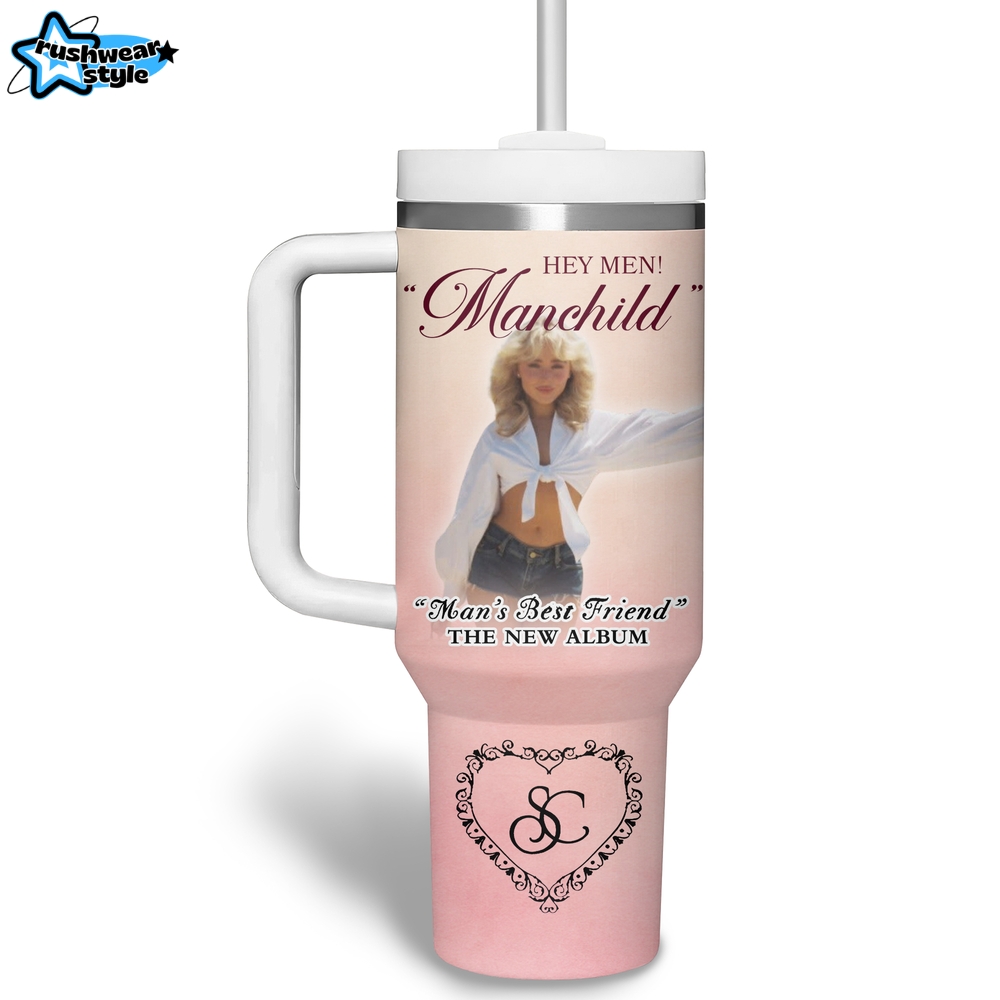 Sabrina Carpenter Man's Best Friend The New Album 2025 Stanley Tumbler Sabrina Carpenter Man's Best Friend The New Album 2025 Stanley Tumbler