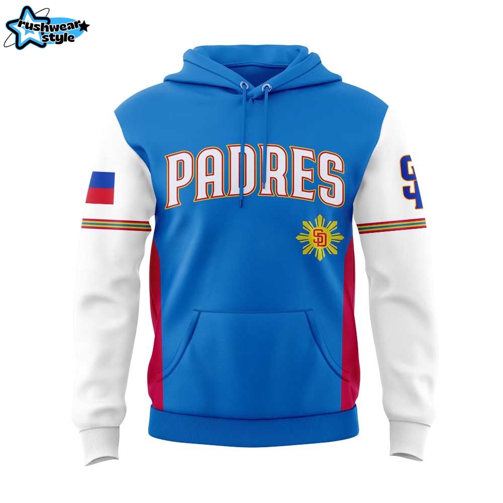 San Diego Padres Celebrating Filipino Heritage Night Hoodie Set 2025 San Diego Padres Celebrating Filipino Heritage Night Hoodie Set 2025