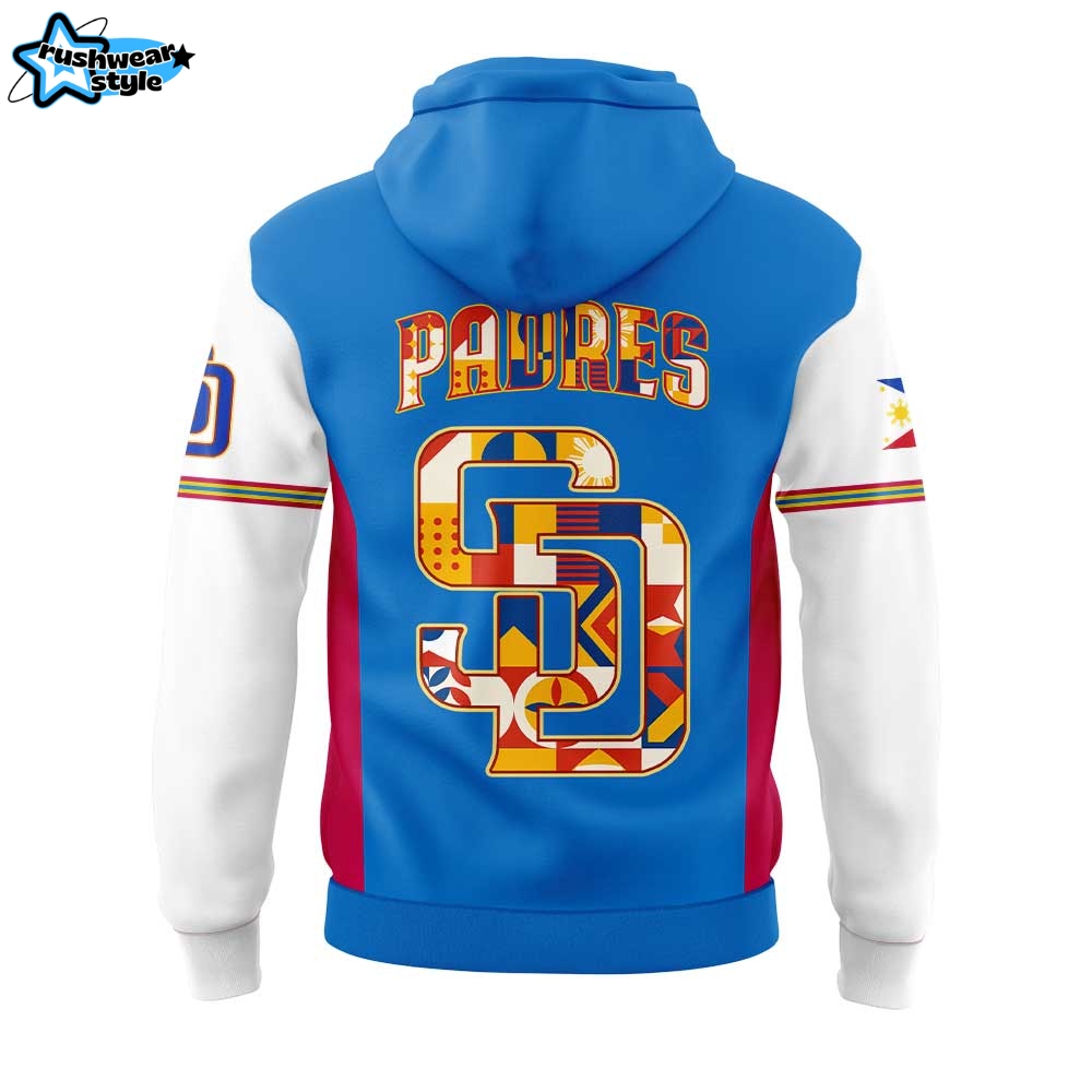 San Diego Padres Celebrating Filipino Heritage Night Hoodie Set 2025 San Diego Padres Celebrating Filipino Heritage Night Hoodie Set 2025