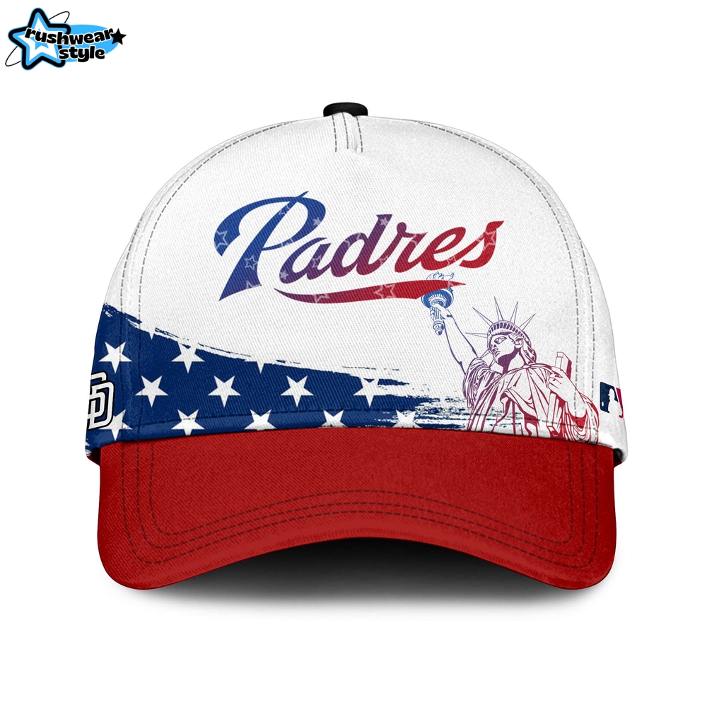 San Diego Padres x 4th Of July USA Baseball Jersey 2025 San Diego Padres x 4th Of July USA Baseball Jersey 2025