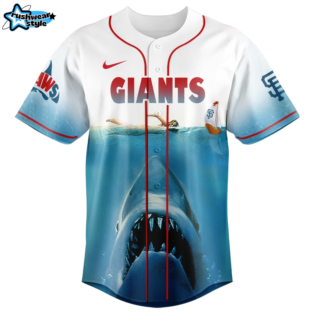 San Francisco Giants MLB x JAWS 50th Anniversary Jersey 2025 San Francisco Giants MLB x JAWS 50th Anniversary Jersey 2025