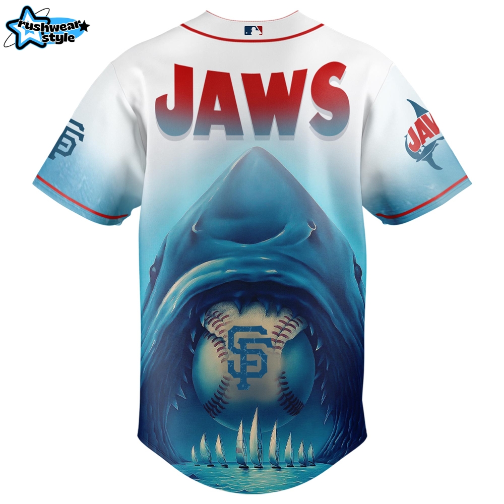 San Francisco Giants MLB x JAWS 50th Anniversary Jersey 2025 San Francisco Giants MLB x JAWS 50th Anniversary Jersey 2025