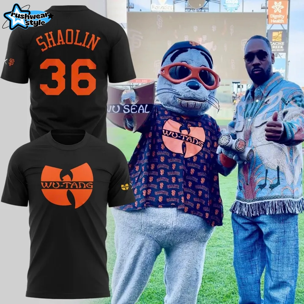 San Francisco Giants x Wu-Tang Clan 2025 Special Shirt San Francisco Giants x Wu-Tang Clan 2025 Special Shirt