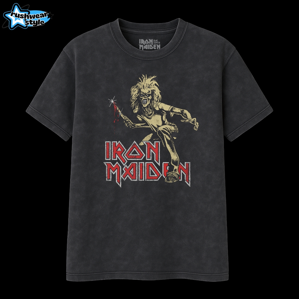 Sanctuary Eddie 1980 Tour Vintage Black Tee Sanctuary Eddie 1980 Tour Vintage Black Tee