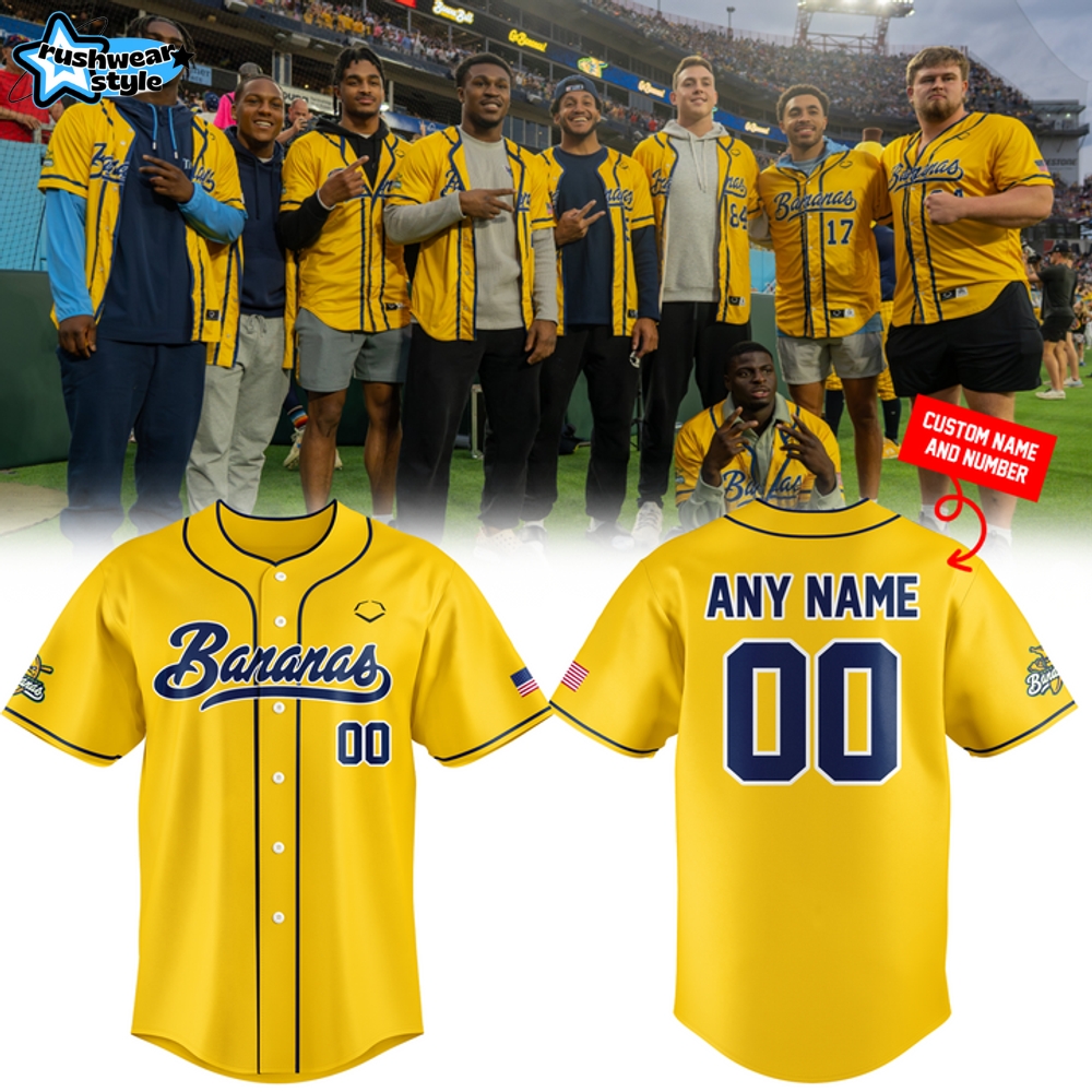 Savannah Bananas Limited Edition Baseball Jersey Savannah Bananas Limited Edition Baseball Jersey