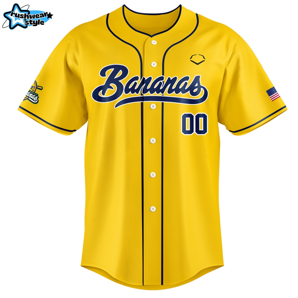 Savannah Bananas Limited Edition Baseball Jersey Savannah Bananas Limited Edition Baseball Jersey