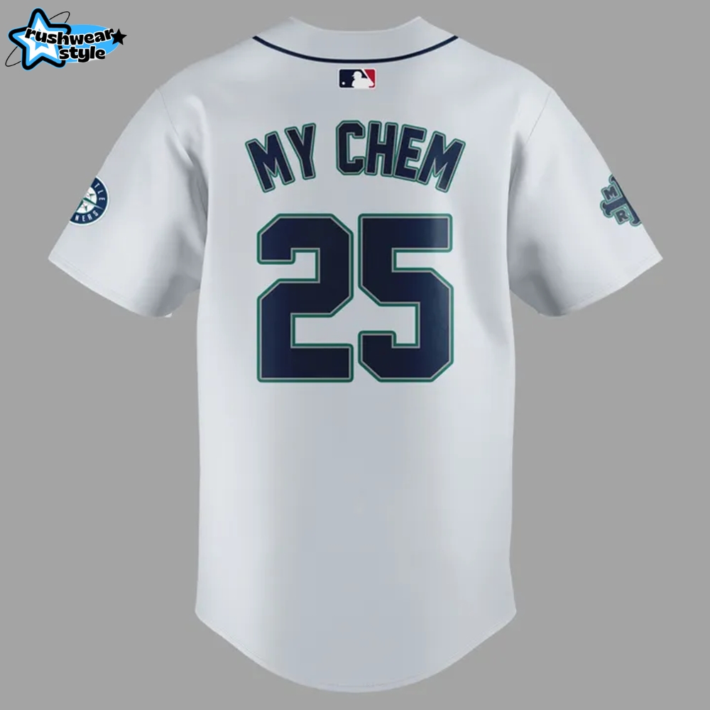 Seattle Mariners x My Chemical Romance Tour 2025 Baseball Jersey Seattle Mariners x My Chemical Romance Tour 2025 Baseball Jersey