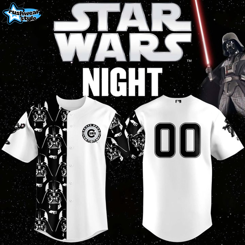 South Bend Cubs x Star Wars Night 2025 Baseball Jersey South Bend Cubs x Star Wars Night 2025 Baseball Jersey