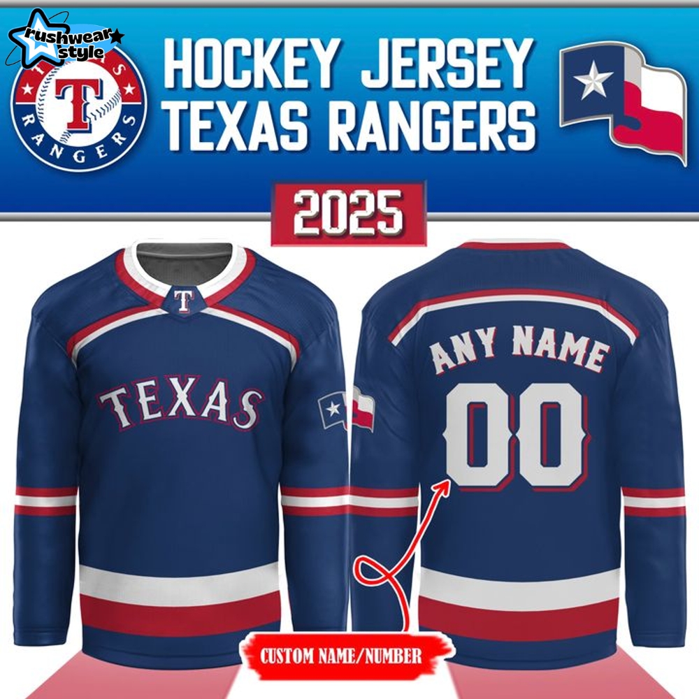 Texas Rangers Limited Edition Hockey Jersey Texas Rangers Limited Edition Hockey Jersey