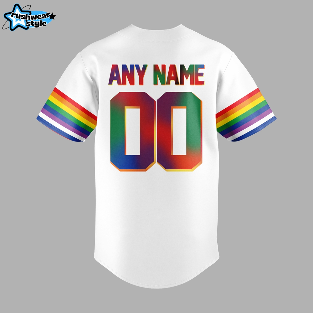 Texas Rangers MLB Pride Night 2025 Baseball Jersey Texas Rangers MLB Pride Night 2025 Baseball Jersey