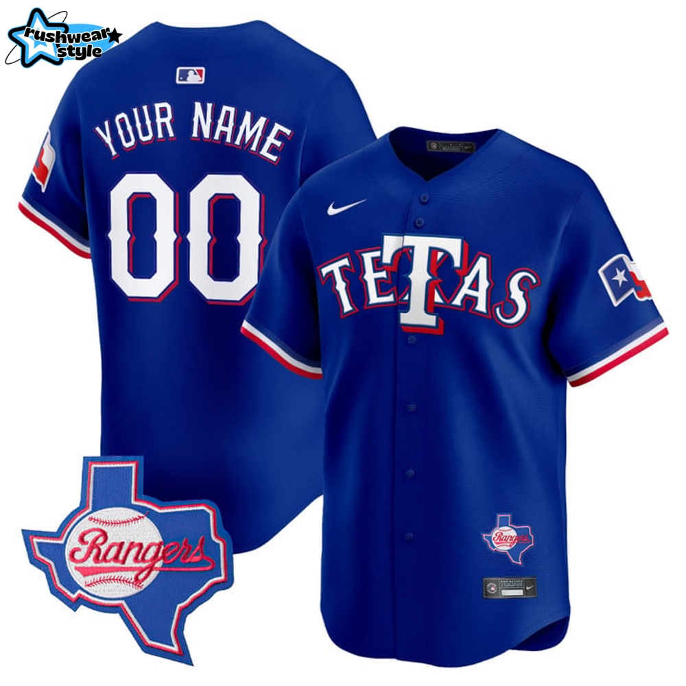 Texas Rangers 'Tetas' Special Edition Baseball Jersey Texas Rangers 'Tetas' Special Edition Baseball Jersey