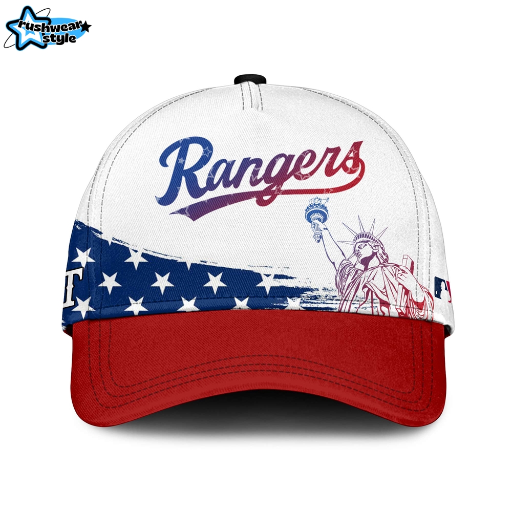 Texas Rangers x 4th Of July USA Baseball Jersey 2025 Texas Rangers x 4th Of July USA Baseball Jersey 2025