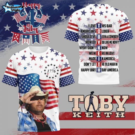 Toby Keith Happy 4th Of July Premium Shirt