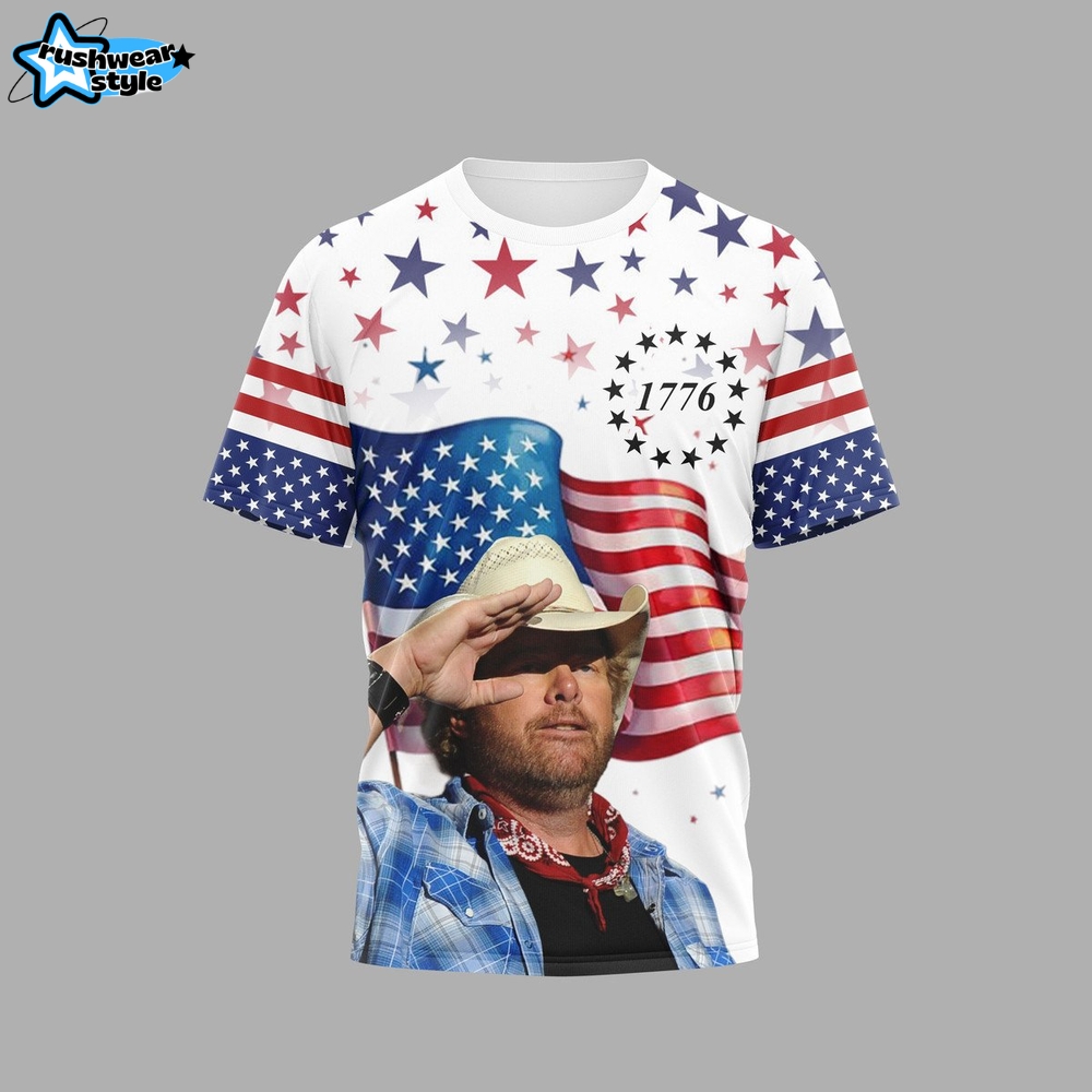 Toby Keith Happy 4th Of July Premium Shirt Toby Keith Happy 4th Of July Premium Shirt
