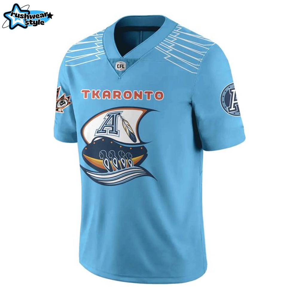 Toronto Argonauts 2025 National Indigenous History Month Football Jersey Toronto Argonauts 2025 National Indigenous History Month Football Jersey