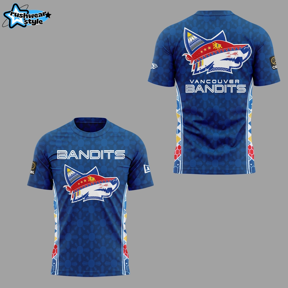 Vancouver Bandits x Filipino Celebration Night 2025 Shirt Vancouver Bandits x Filipino Celebration Night 2025 Shirt