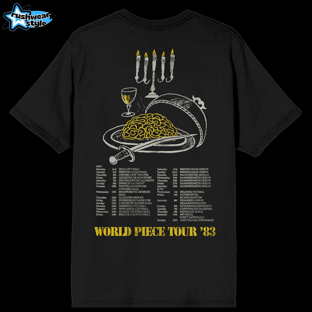 Vintage World Piece Tour Tee Vintage World Piece Tour Tee